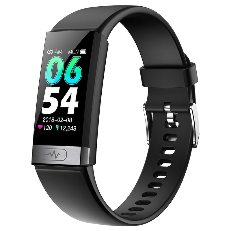 Smart Watch With Heart / Bp / Oxygen / Glucose Monitoring Available - Black