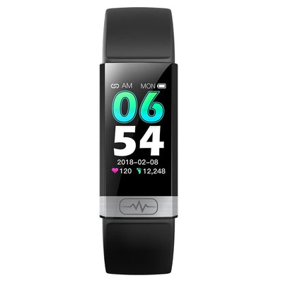 Smart Watch With Heart / Bp / Oxygen / Glucose Monitoring Available - Black