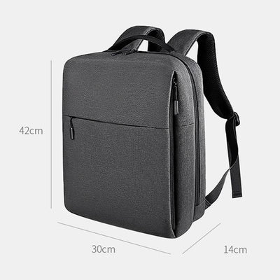 Spacious Laptop Bag for Professionals - Large Capacity - Deep Space Gray