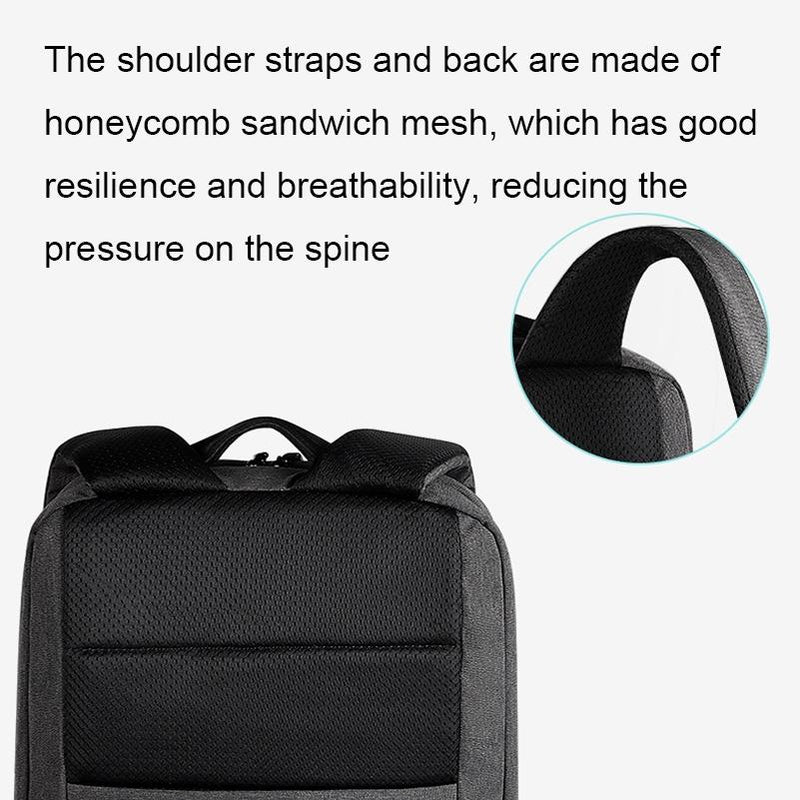 Spacious Laptop Bag for Professionals - Large Capacity - Deep Space Gray