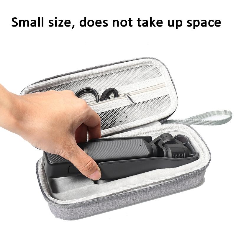 Portable Carrying Case for Dji Pocket 3 - Protective Storage Bag - Standard Gray