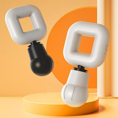 Portable Wireless Fascia Gun For Muscle Relaxation - White