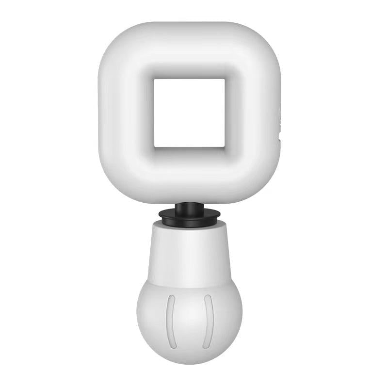 Portable Wireless Fascia Gun For Muscle Relaxation - White