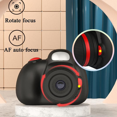 32mp Children's Digital Sports Camera with 2.4 Screen - Mini Size - Black