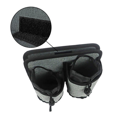 Travel Cup Holder for Luggage - Gray
