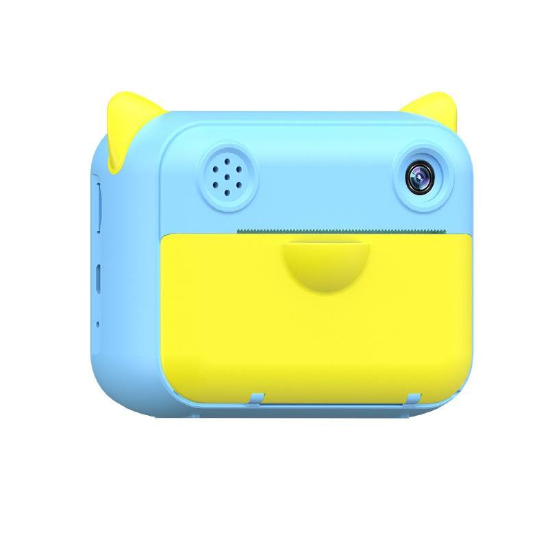 2.4 Hd Screen Kids Thermal Printing Camera - No Memory Card - Blue