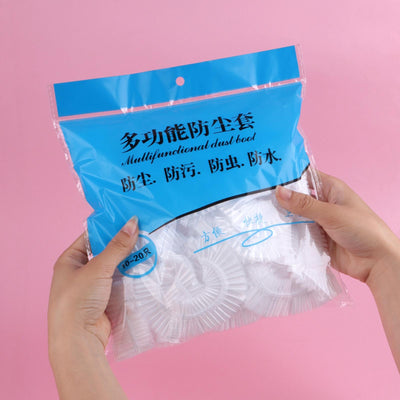 10 Pack Disposable Air Conditioner Dust Cover Large 70X145Cm White