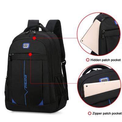 Large Capacity Casual Backpack For Students - Green