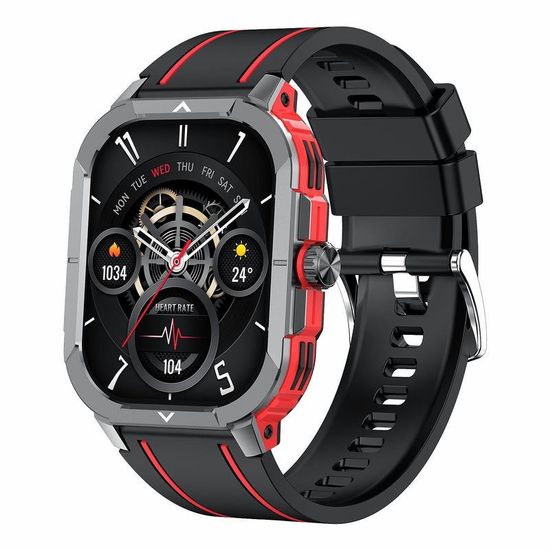2.06 Inch Bt5.3 Ip68 Sport Smart Watch Bluetooth Call / Message / Health - Orange