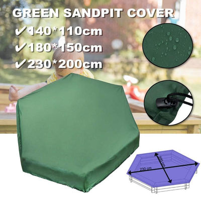 Waterproof Hexagonal Toy Cover - Uv & Dust-proof - 230x200cm - Green