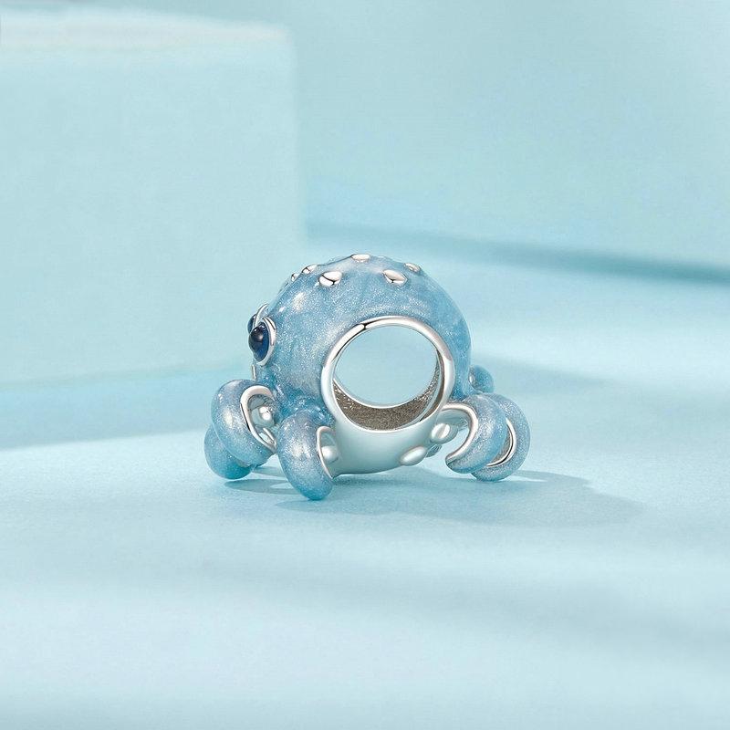 925 Sterling Silver Ocean Octopus Diy Beads