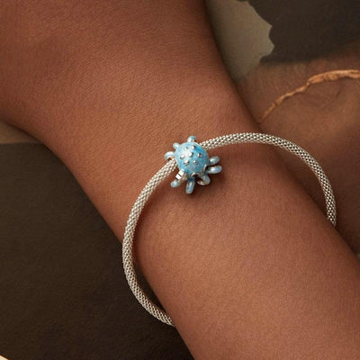 925 Sterling Silver Ocean Octopus Diy Beads