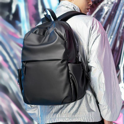 Versatile Double Laptop Backpack for Students and Professionals - Black