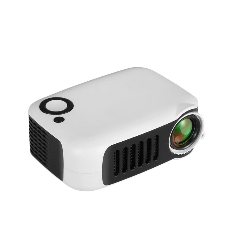 Mini Home Theater Hd Projector - 1000 Lumens 320X240P White