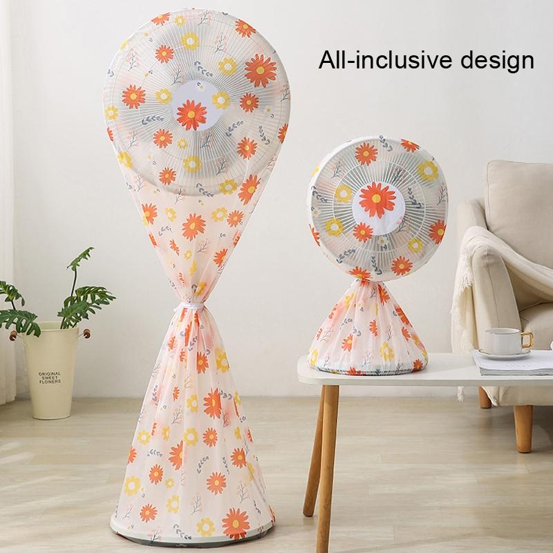 60x148cm Long All Round 3d Fan Dust Cover - Colourful Fruits
