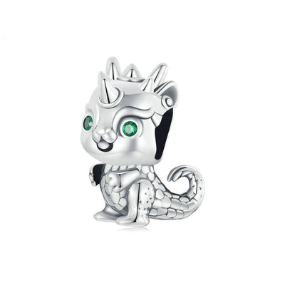 925 Sterling Silver Dragon Diy Beads