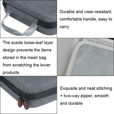 Rcgeek Dji Action 2 Camera Storage Bag - Durable & Shock Absorbing