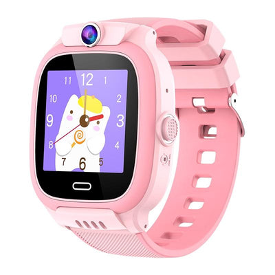 1.44 Inch 4G Video Call Waterproof Smart Children Phone Watch With Sos Function - Black