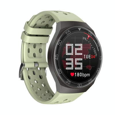 1.28 Inch Ips Screen Bluetooth 5.0 Ip67 Waterproof Smart Watch Support Sleep Monitor / Multi-Sports Mode / Heart Rate Monitor / Blood Pressure Monitoring - Green