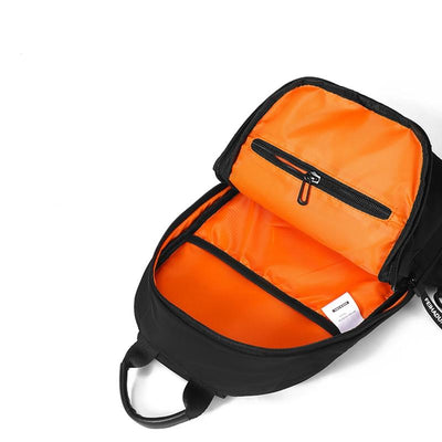 Adjustable Oxford Chest Bag For Men With Glasses Hang Belt Black