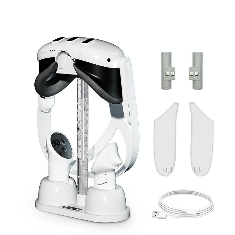 Vr Glasses Charging Base for Meta Quest 3 - Rgb Storage Bracket