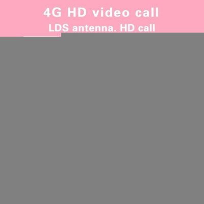 1.4 Inch 4G Gps Positioning Children Calling Watch With Sos Function - Pink