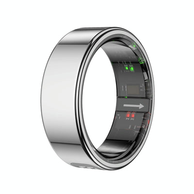 12 Size R11 Smart Ring Heart Rate Oxygen Sleep Sports - Black