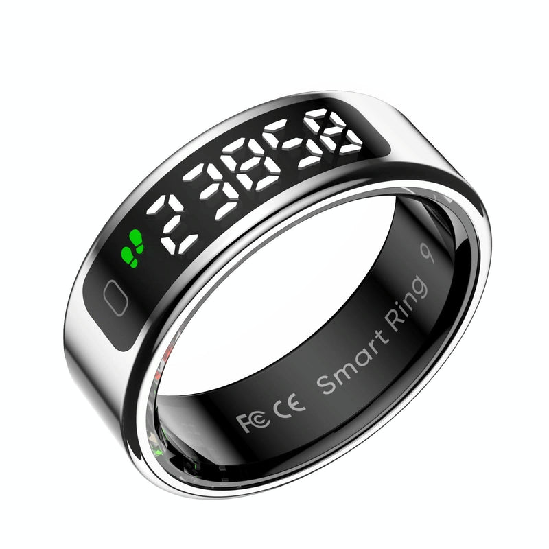 12 Size R11 Smart Ring Heart Rate Oxygen Sleep Sports - Black