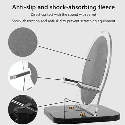 Acrylic Desktop Stand for b & o Beoplay A1 / Beosound A1 2nd Speaker - Black