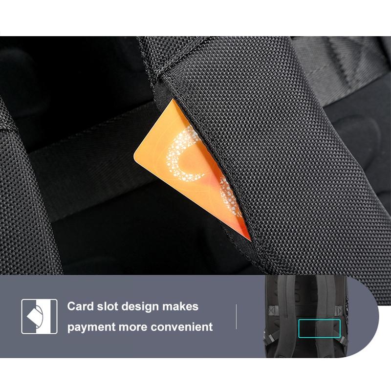 Waterproof Anti-theft Laptop Backpack - Large Capacity Black