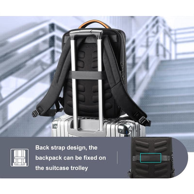 Waterproof Anti-theft Laptop Backpack - Large Capacity Black