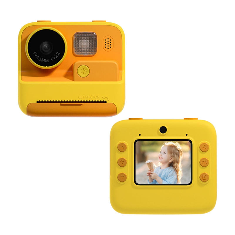2-Inch Dual Lens Instant Print Camera For Children - 4800W Pixel - Without Memory Card Pink