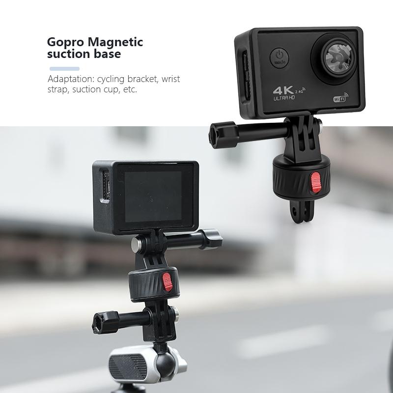 3-Piece Magnetic Gimbal Base Adapter For Gopro / Insta360 Go 3 Action Camera