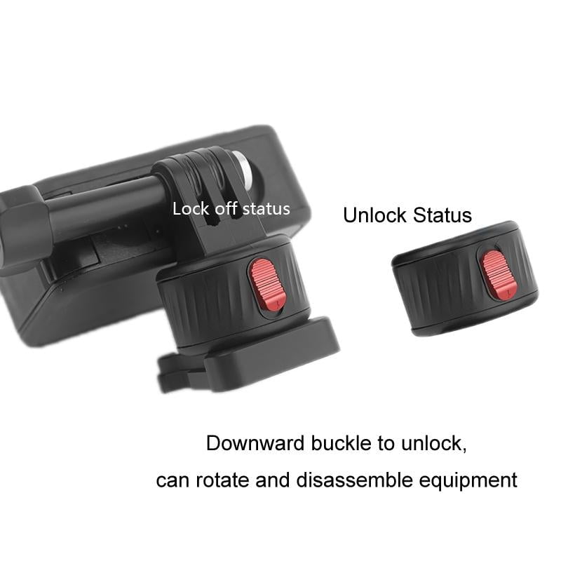 3-Piece Magnetic Gimbal Base Adapter For Gopro / Insta360 Go 3 Action Camera