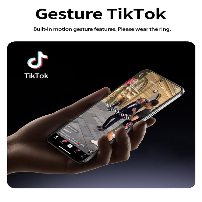 Smart Ring For Health Monitoring & Multiple Sports Modes - Size 11 - Silver