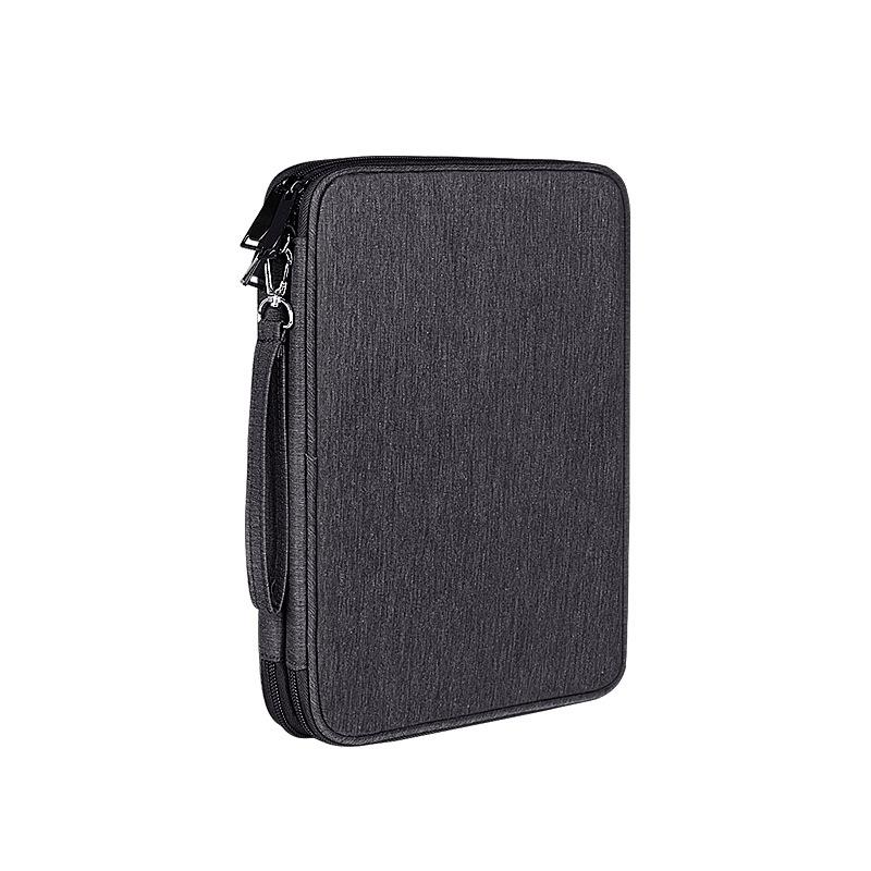 Waterproof Multi-function Storage Bag for Digital Accessories Earphones and Data Cables - Black