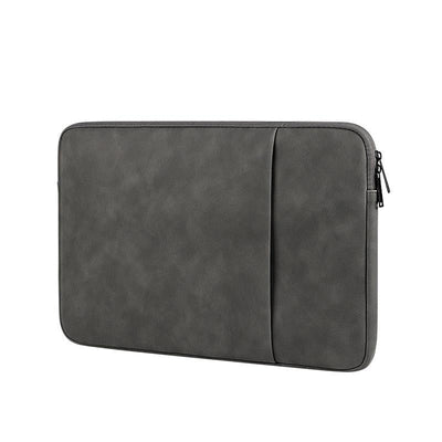 13.3 Inch Double Layer Waterproof Laptop Liner Bag - Light Gray