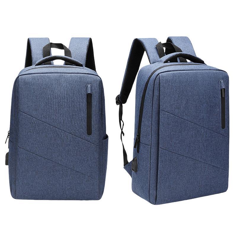 Anti Theft Usb Backpack For Business & School - Gray