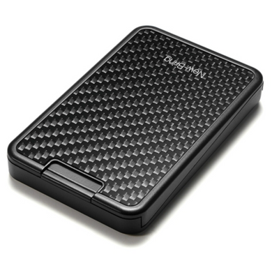Rfid Carbon Fiber Card Holder Anti Theft Ultra Thin Black