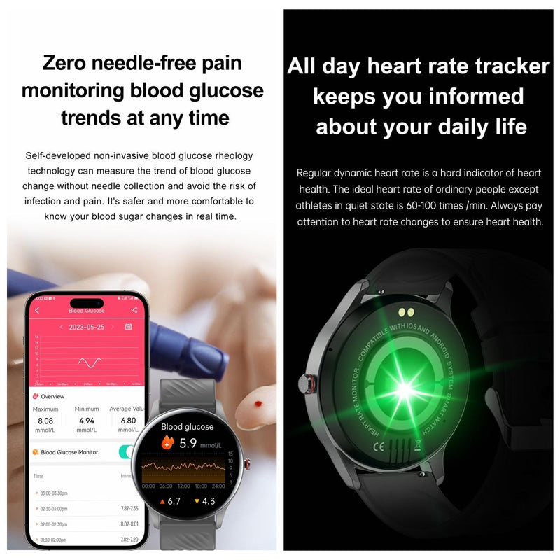 1.43 Inch Amoled Smart Watch With Bt Call & Health Tracking - Tarnish
