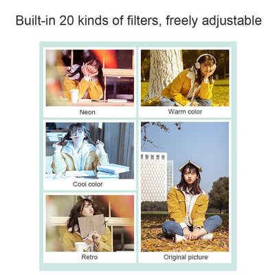 3.0-inch Autofocus 4k Hd Digital Camera with Hd Screen - Black