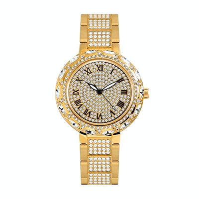 Diamond Chain Watch for Women - Elegant and Timeless - Gold