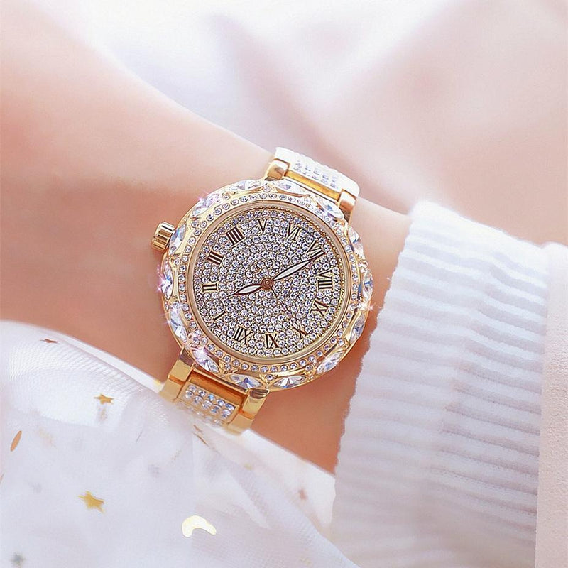 Diamond Chain Watch for Women - Elegant and Timeless - Gold