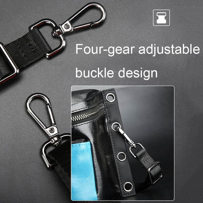 Adjustable Waterproof Shoulder Bag Black