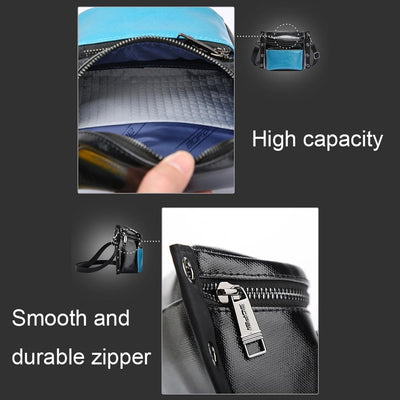 Adjustable Waterproof Shoulder Bag Black