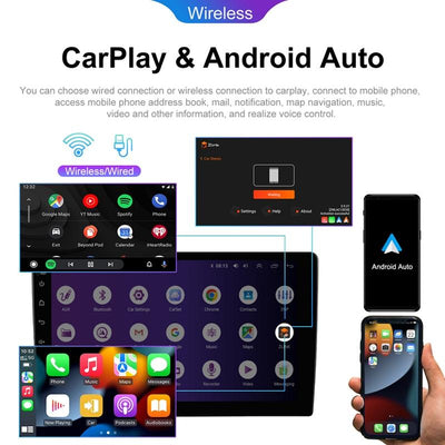 9 Inch 8-Core Carplay Android Navigation Monitor 2 + 32G Memory - Standard 2 + 32G