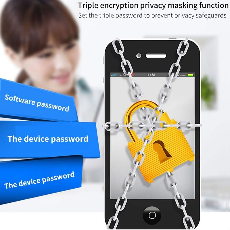 2.0Mp Wifi Light Bulb Camera With Motion Detection And Night Vision - White