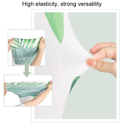 Universal Dust-proof Fan Cover - Size l Vertical - Green Leaf - L