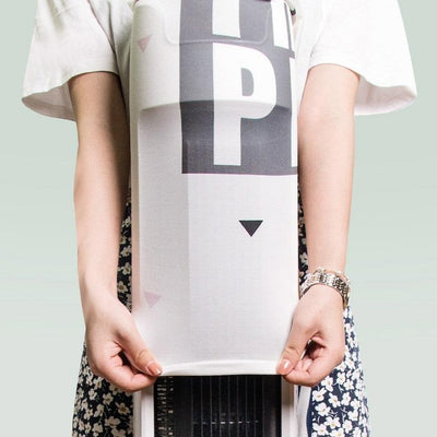 Universal Dust-proof Fan Cover - Size l Vertical - Green Leaf - L