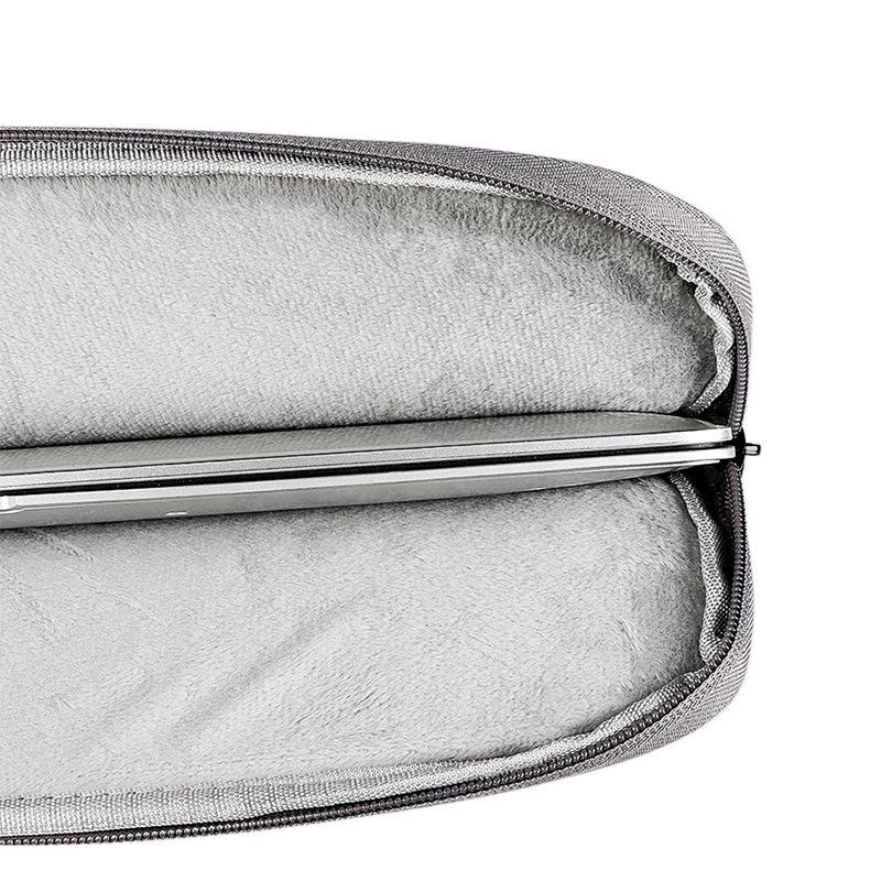 13.3 Inch Multi-compartment Waterproof Laptop Briefcase with Storage Sleeve - Rose Pink